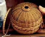 Basket made for a Ball of Yarn