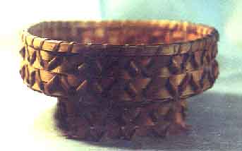 Fruit basket with porcupine twists