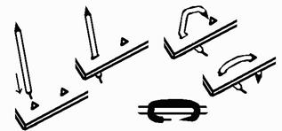 BASIC STEPS - INSERTING A QUILL THROUGH BARK