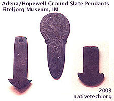 adena/hopewell pendants